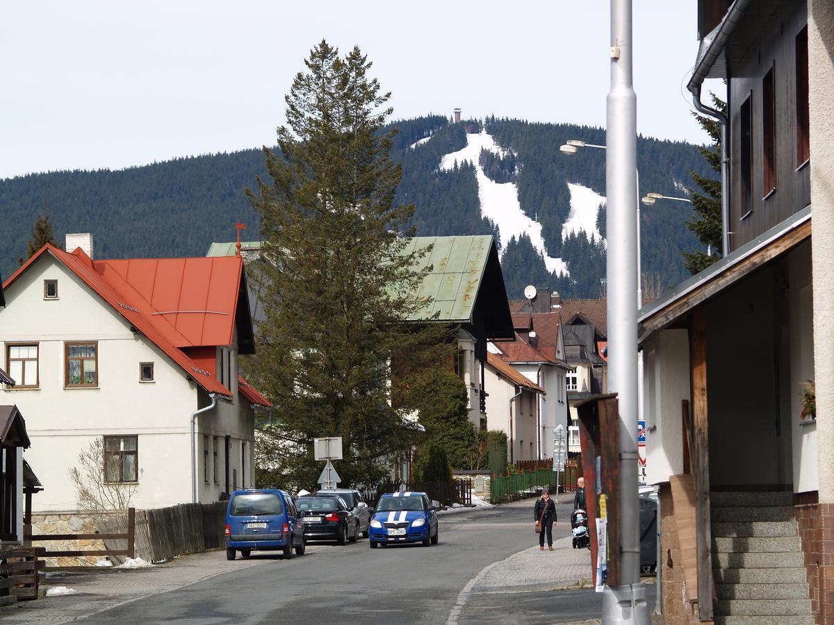 Chata Obzor Železná Ruda Esterno foto