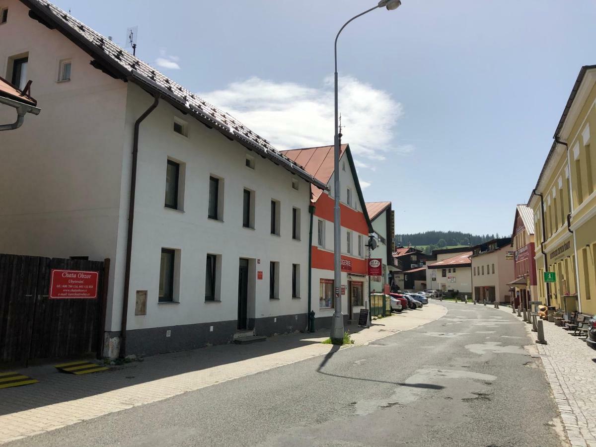 Chata Obzor Železná Ruda Esterno foto